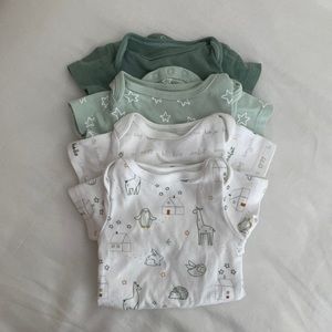 Cloud Island Bodysuits - Pack of 4
